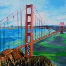 Мост «Золотые Ворота» в Сан-Франциско. США.