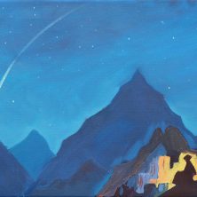 Ночь в горах Тянь-Шаня