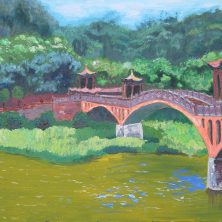 Мост Лешан в Ченду